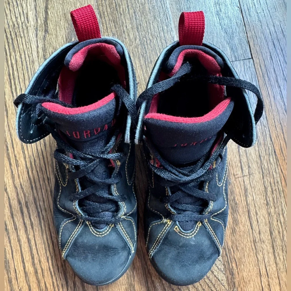 Air Jordan 7 Retro 'Citrus' US Basketball Sneakers, 1.5 Youth